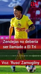 ‘Ruso’ Zamogilny pide que no se le llame a Alejandro Zendejas a la Selección Mexicana