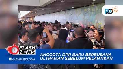 GAYA UNIK ANGGOTA DPR BARU: KOSTUM ULTRAMAN MENYEMARAKKAN MOMEN PELANTIKAN