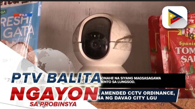 Pagpapatupad ng amended CCTV Ordinance, ipinag-utos na ng Davao LGU