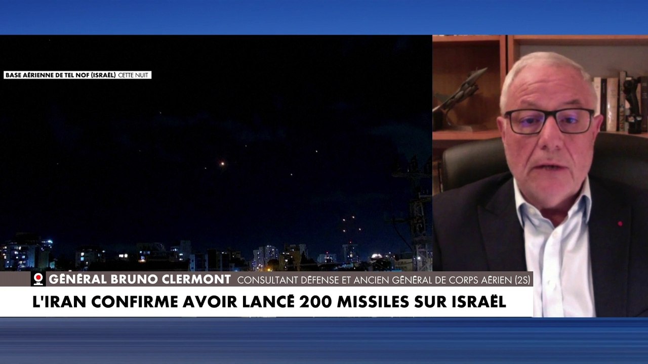 Général Bruno Clermont : «que des dégâts matériel sur Israël», après le bombardement iranien