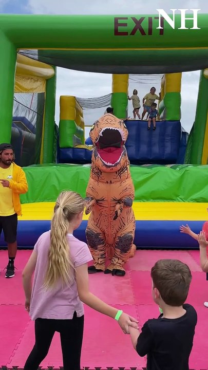 Stockton inflatable obstacle course | Newcastle Herald | October 2024