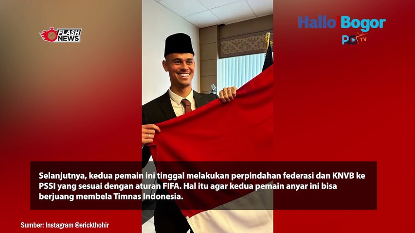 Resmi Jadi WNI, Mees Hilgers dan Eliano Reijnders Siap Perkuat Timnas Indonesia Hadapi Bahrain dan China!