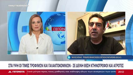 Ο πρόεδρος της Εθνικής Ένωσης Αγροτικών Συνεταιρισμών Παύλος Σατολιάς στο Star