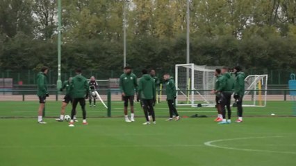 Emery leads Villa training ahead of UCL visit of Bayern Munich