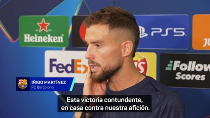 Íñigo Martínez: "Hemos demostrado el nivel del equipo"