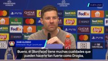 Xabi Alonso y la comparación de Boniface con Drogba