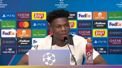 Aurélien Tchouaméni previews Lille - Real madrid