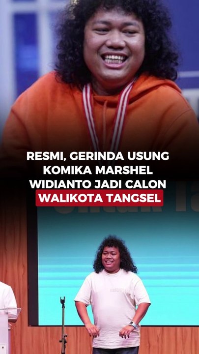 Resmi, Gerindra Usung Komika Marshel Widianto jadi Calon Wakil Walikota Tangsel