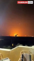 Olay görüntü! Netanyahu füze yağmuru sırasında sığınağa mı saklandı?