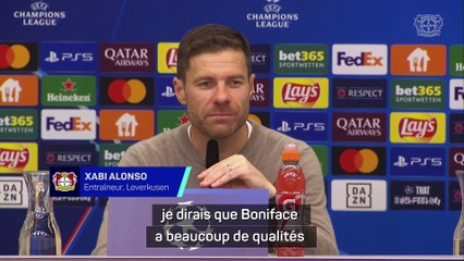 Pour Alonso, Boniface marche sur les traces de Drogba mais...