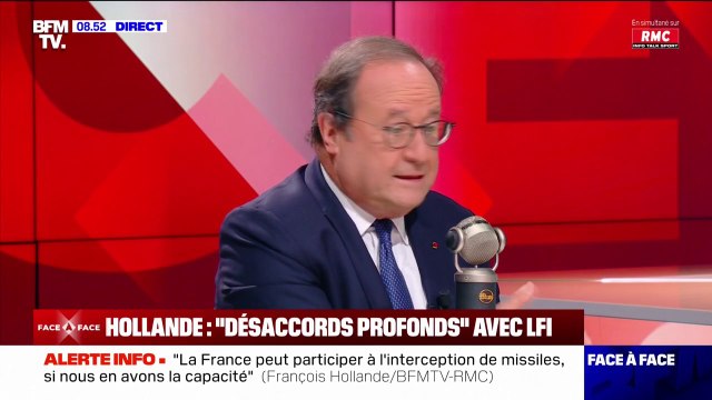 François Holland reconnait “des désaccords profonds” avec LFI
