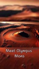 Olympus Mons: The Largest Volcano in the Solar System – Mars Facts You Didn’t Know!