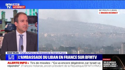 Liban: "L'armement de l'armée libanaise n'est pas vraiment en mesure" de repousser l'armée israélienne, estime Ziad Taan (chargé d'affaires de l'Ambassade du Liban en France)