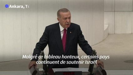 Erdogan assure qu'Israël sera arrêté "tôt ou tard"