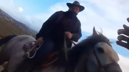 At üstündeki zorbalığın görüntüleri ortaya çıktı