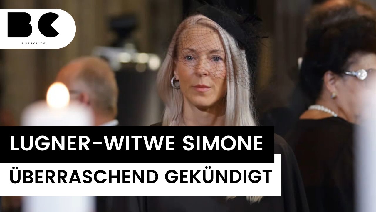 Schock: lugners witwe simone wurde gekündigt