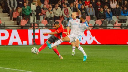 La réaction de Rayan Ghrieb après EAG - Caen (3-1)