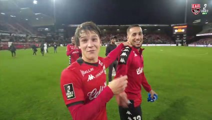 EAG-CAEN 3-1 - l'après match sur le terrain
