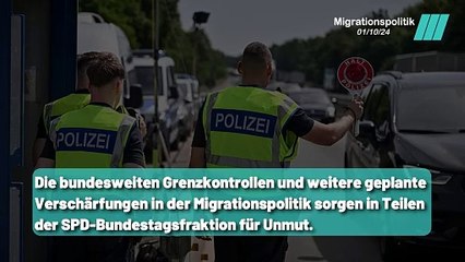 Die neuen Migrationsmaßnahmen spalten die Partei