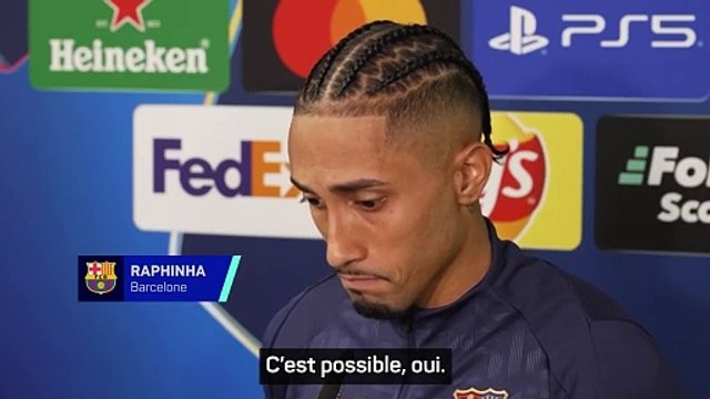 Raphinha : Nous pouvons gagner la Ligue des champions