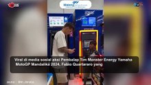 Fabio Quartarato Pembalap Motogp Beri Uang ke Bocil di Mandalika