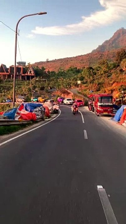 dataran tinggi Dieng Wonosobo Jawa Tengah