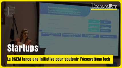 Startups : la CGEM lance une initiative pour soutenir l'écosystème tech