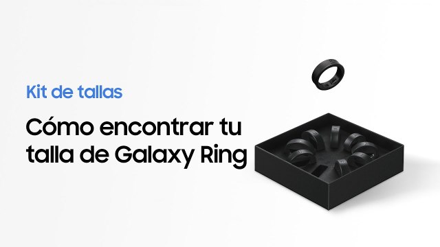 Galaxy Ring Encuentra tu talla con el Sizing Kit Samsung