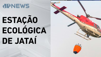 São Paulo utiliza sete aeronaves no combate a incêndio