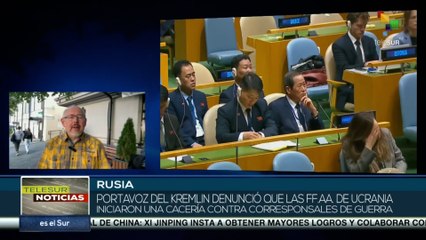 En Rusia portavoz del Kremlin denunció cacería contra corresponsales de guerra