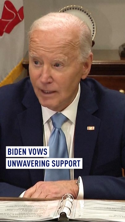 Biden Vows Unwavering Support