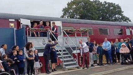 Five Acre Wood in Loose officially opens FAWrient Express train cafe