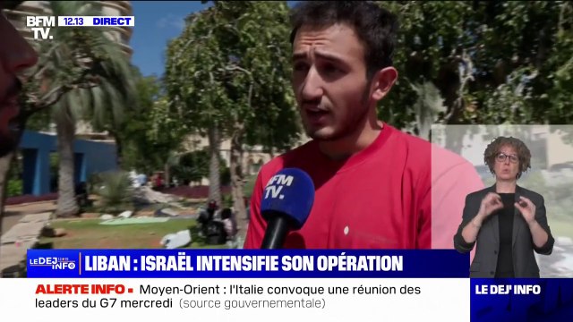 J'ai peur que la situation s'empire : l'inquiétude d'un habitant de Beyrouth après l'intensification des frappes israéliennes
