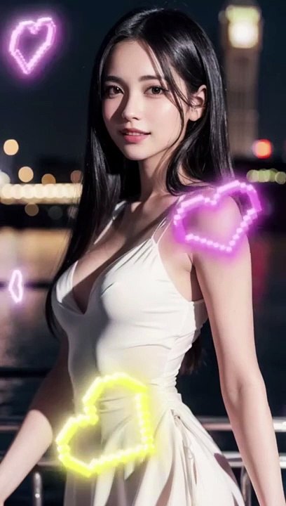 Capturing Nighttime Beauty  Lady in White