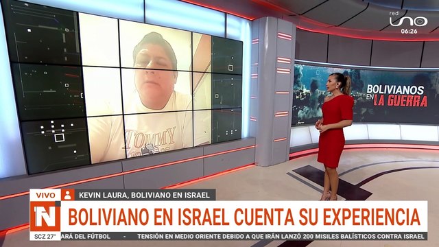 SCZ BOLIVIANO EN ISRAEL RELATA LOS MOMENTOS QUE VIVIERON TRAS EL BOMBARDEO DE IRÁN