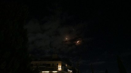 الصواريخ الإيرانية تضيء سماء القدس