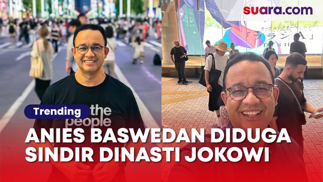 Kelas Banget, Anies Baswedan Diduga Sindir Dinasti Jokowi Pakai Foto Anime