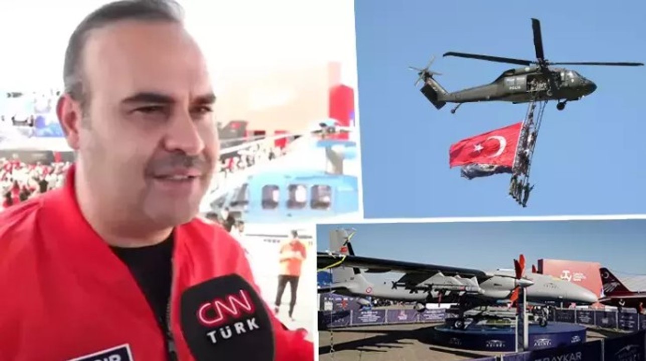 Sanayi ve Teknoloji Bakanı Mehmet Fatih Kacır, TEKNOFEST'te