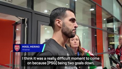 Arsenal's commitment in PSG win was amazing - Merino