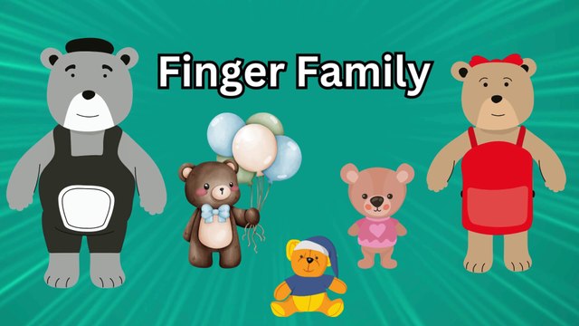 The Finger Family | Nursery Rhymes & Songs for Kids | Bright Spark Station