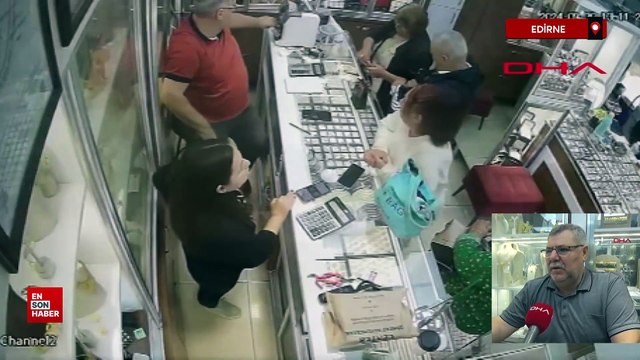 Edirne'de düşük ayarlı altınla kuyumcuları dolandıran 2 şüpheli tutuklandı