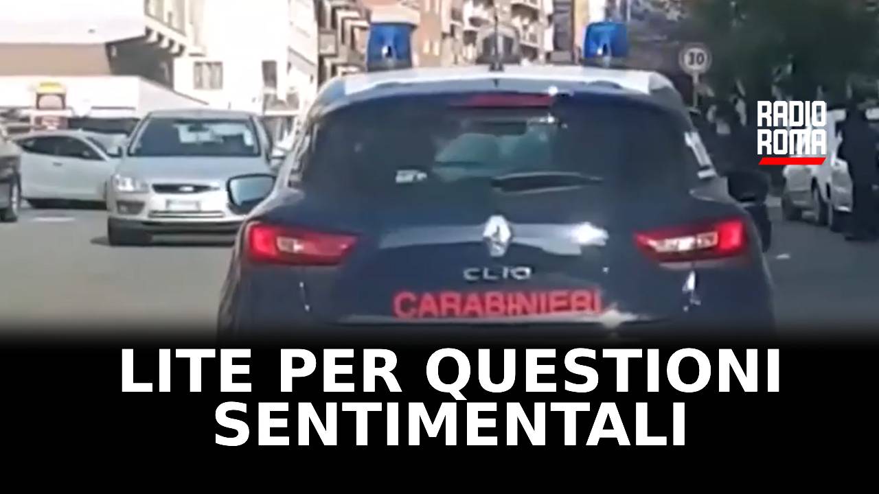 Video Lariano, lite per questioni sentimentali, 40enne grave