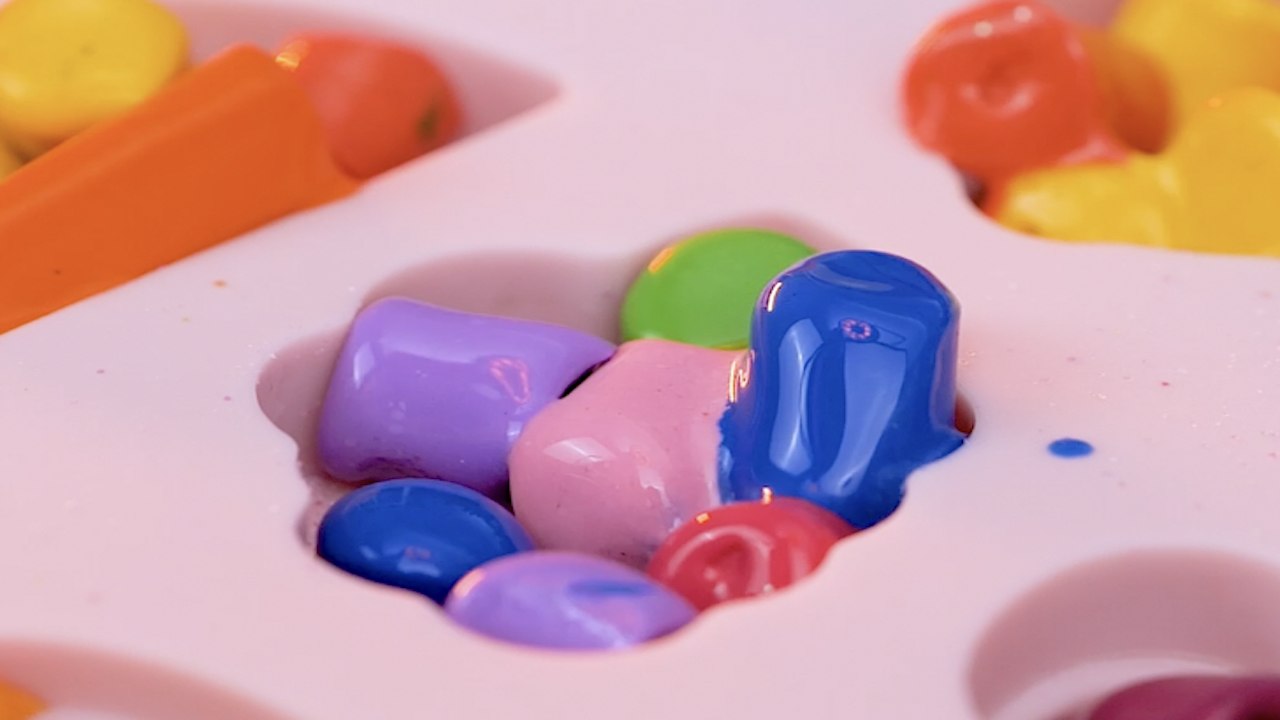 Don't waste old crayons ✏️ #shorts #reuse