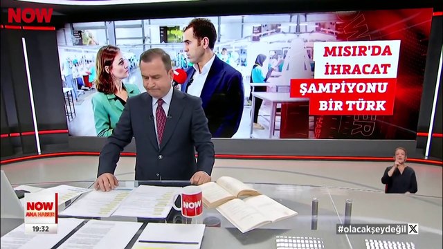 Mısır'da hedef büyüten Yeşim Grup Co CEO'su Selim Şankaya NOW Ana Haber ekibini İsmailiye'deki fabrikada ağırladı