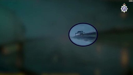 Shocking dashcam video shows moment lorry plunges 60ft off M6 viaduct