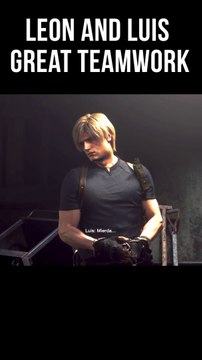 Leon and Luis Great Teamwork #residentevil4remake #GamesTyphoon #shorts #re4remake #Leon #Luis