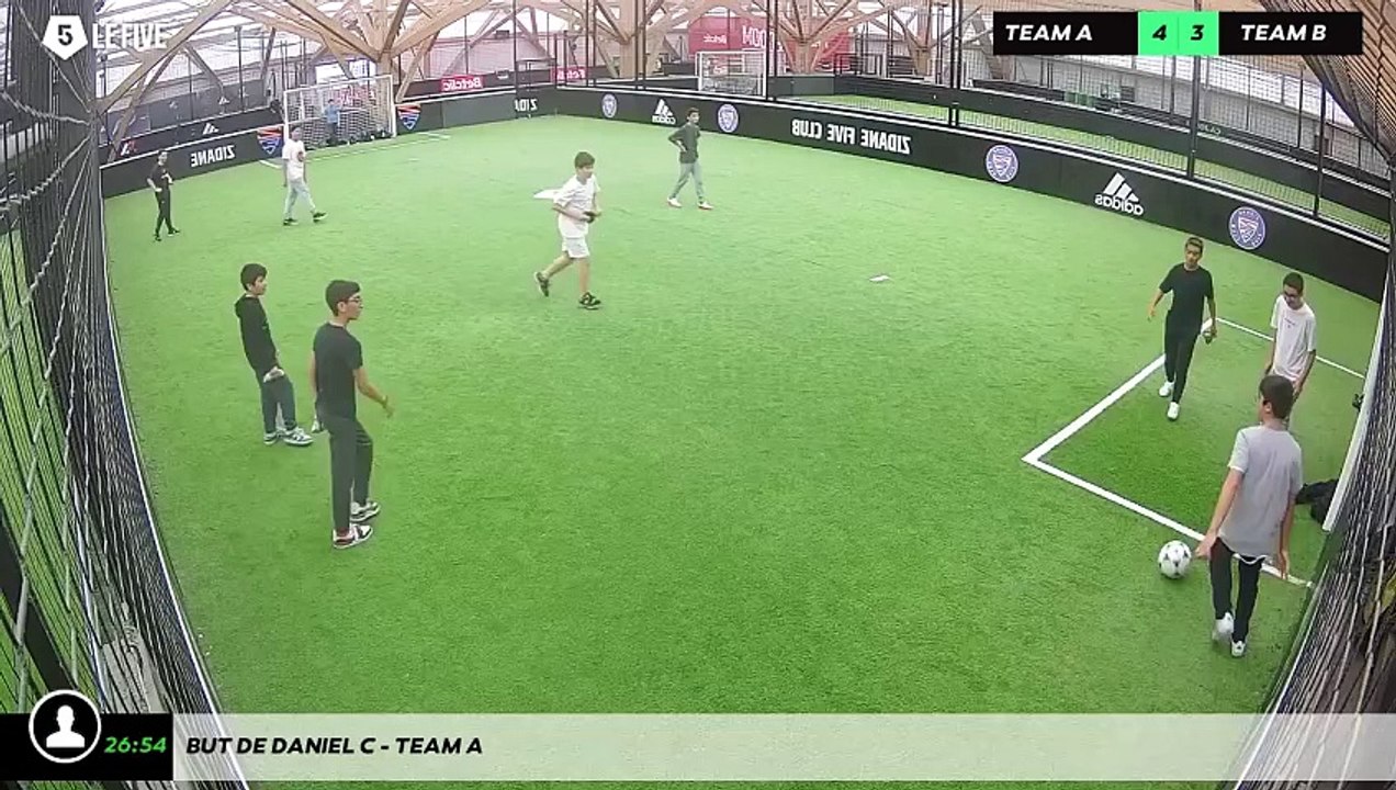 But de Daniel C - Team A