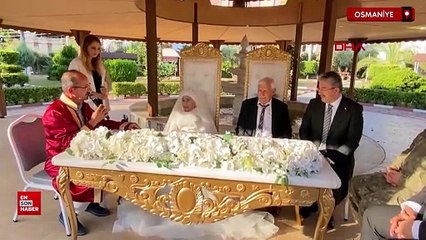 Osmaniye'de huzurevinde tanışıp ikinci baharlarına evet dediler
