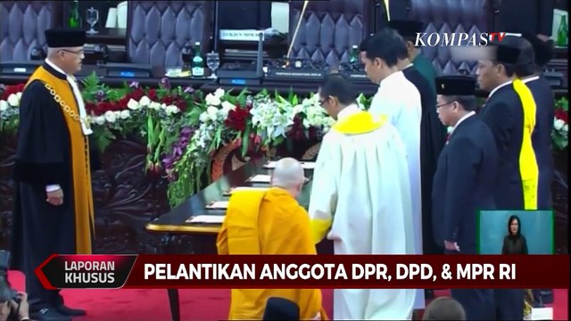 Kilas Balik Pelantikan Anggota DPR, DPD, MPR RI Periode 2019-2024 ARSIP KOMPASTV