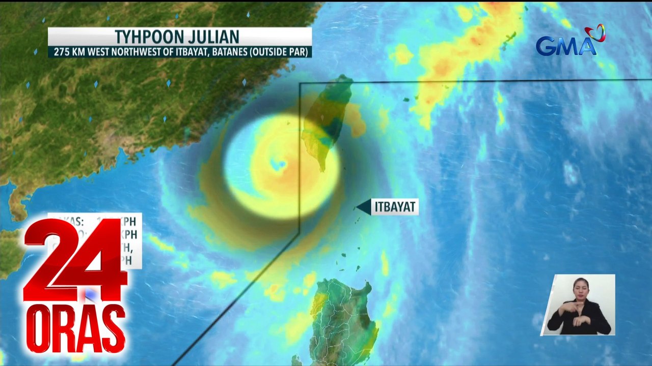 Bagyong Julian at trough nito, magpapaulan sa L...